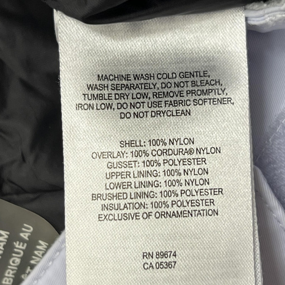 Mountain Hardwear Snow Pants Women M/L White RECCO Insulated Ski Water Resistant - Picture 11 of 16